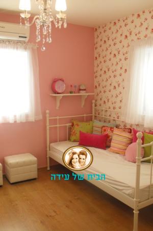 dd קיר טפט וקיר צבוע