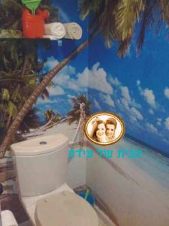 ים טפט עם נוף של ים